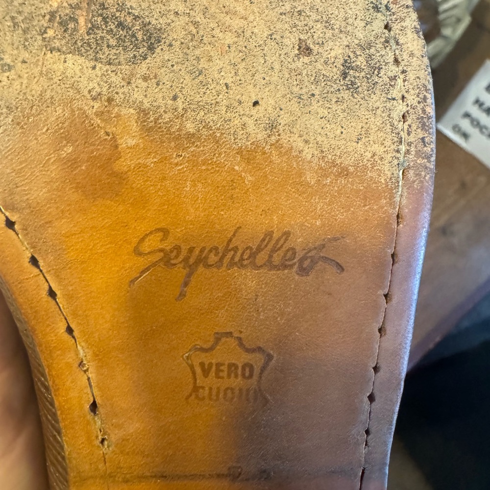 Seychelles Two-Tone Brown Heeled Western Boots - Picture 9 of 16